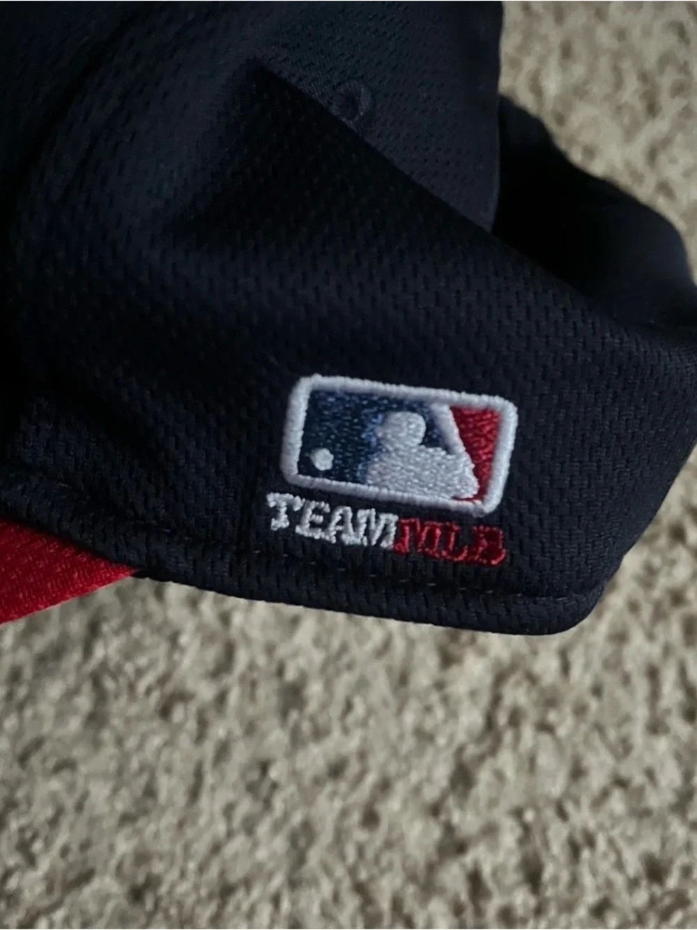 MLB Kids Atlanta Baseball Cap - Navy, Red, White